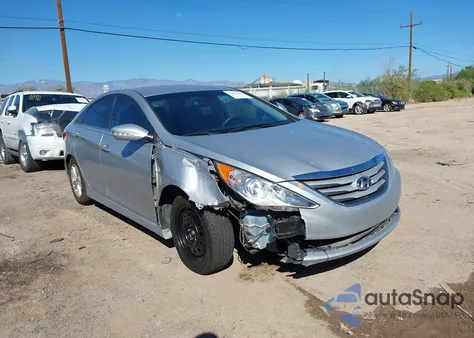2014 Hyundai Sonata Gls z USA, uszkodzony, nr VIN 5NPEB4ACXEH921099